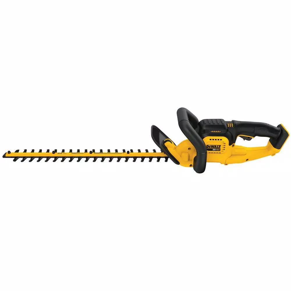 DEWALT 20V MAX Cordless Brushless 3-Tool Combo Kit: 14 in. String Trimmer, 8 in. Pole Saw & 22 in. Hedge Trimmer