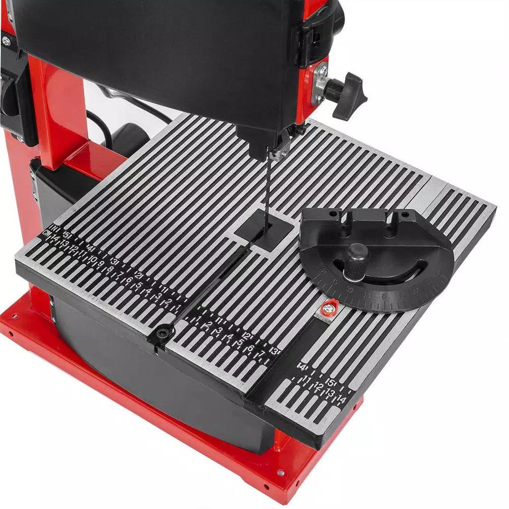 XtremepowerUS 9 in. Professional Stationary Wood Cutting Band Saw, 3 Amp, 2340 RPM with Dust Collection Port