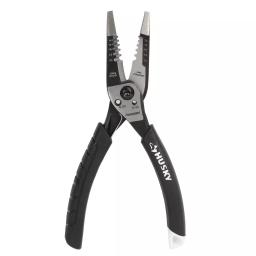 Husky 3.8 in. Wire Stripper and Cutter with Soft Grip Handles thumbnail 1