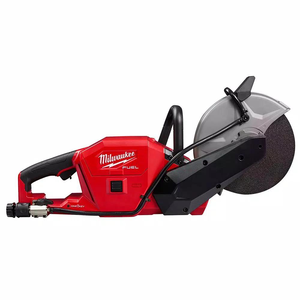 Milwaukee M18 FUEL 9 in. Cut Off Saw Kit with ONE-KEY and M18 SWITCH TANK Water Supply Kit