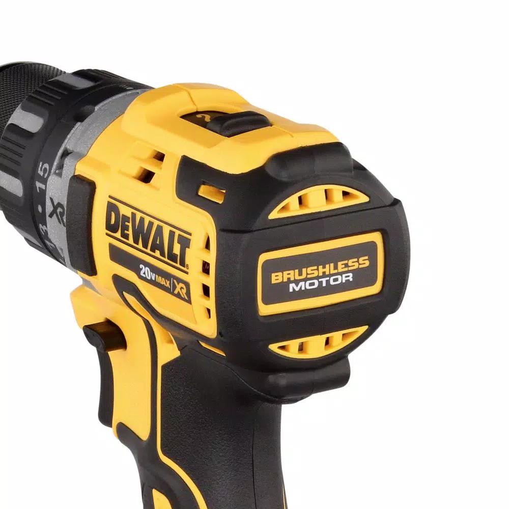 DEWALT 20V MAX XR Brushless 1/2 in. Drill/Driver and Cordless Blower Combo Kit with 5.0Ah Battery