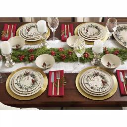 Abigails Romanza All Purpose Wine Glass Set, Handmade Clear Glass, Set of 4 thumbnail 3