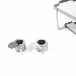 ALPHA Living 8 Qt. Stainless Steel Foldable Chafing Dish Buffet Set thumbnail 4