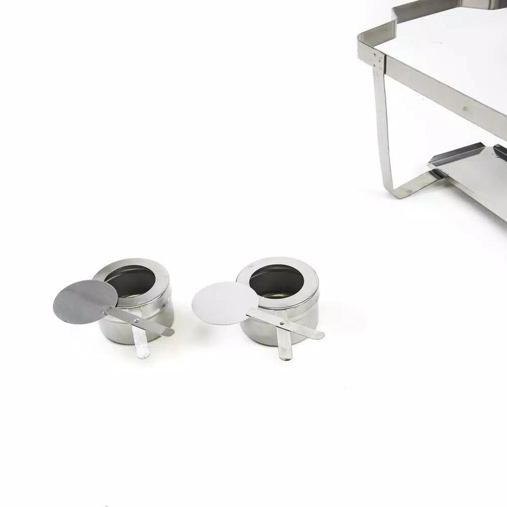 ALPHA Living 8 Qt. Stainless Steel Foldable Chafing Dish Buffet Set