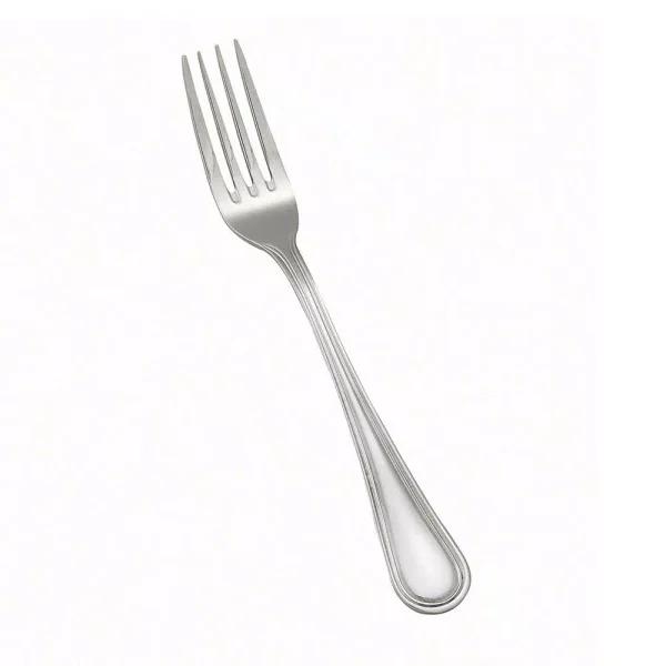 Winco 12-Piece Stainless Steel 18/0 Salad Fork Set with Mirror Finish