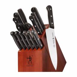Henckels International Solution 15-Piece Knife Block Set with Hardwood Block thumbnail 1