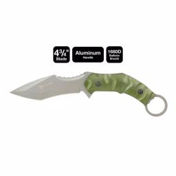 Sheffield REAPR SLAMR 4.75 in. Fixed Blade Drop Point Knife with Aluminum Handle thumbnail 3