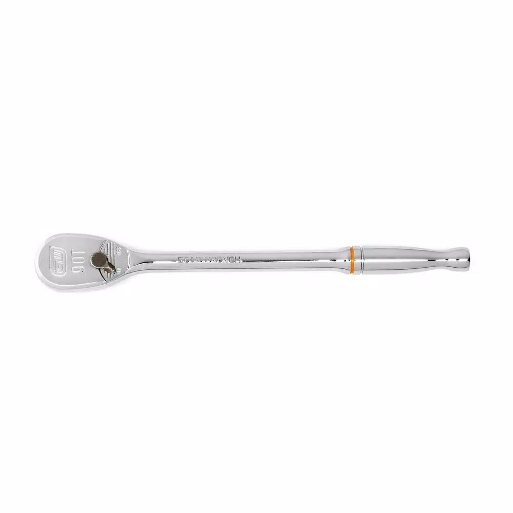 GEARWRENCH 1/4 in. Drive 90-Tooth 6 in. Teardrop Ratchet