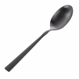 Megachef Cravat 20-Piece Matte Black Flatware Set, 18/10 Stainless Steel Silverware Service for 4 thumbnail 9