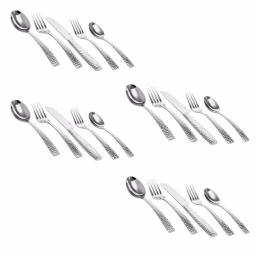 GIBSON elite Gibson Braid 20-Piece Stainless Steel Flatware Set, Service for 4 thumbnail 5