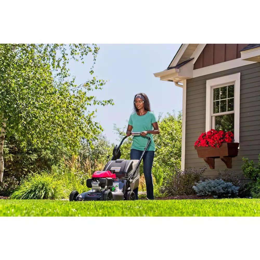 Honda 21 in. Self-Propelled Gas Walk Behind Lawn Mower with Electric Start