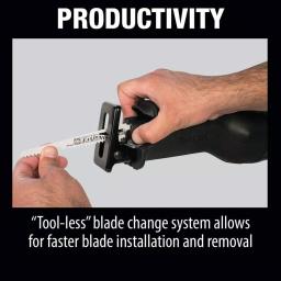 Makita 18V LXT Cordless Reciprocating Saw & Oscillating Multi-Tool Combo Kit (Tool Only) thumbnail 6