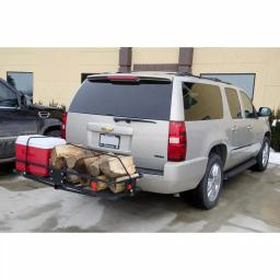 Erickson Steel Hitch Cargo Carrier, 500 lb. Capacity, 60 in. x 20 in., for 2 in. Receiver thumbnail 3