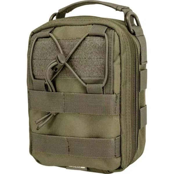 BARSKA CX-900 First Aid Utility Pouch, MOLLE Compatible, OD Green