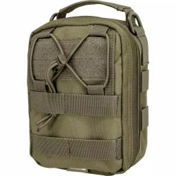 BARSKA CX-900 First Aid Utility Pouch, MOLLE Compatible, OD Green thumbnail 1