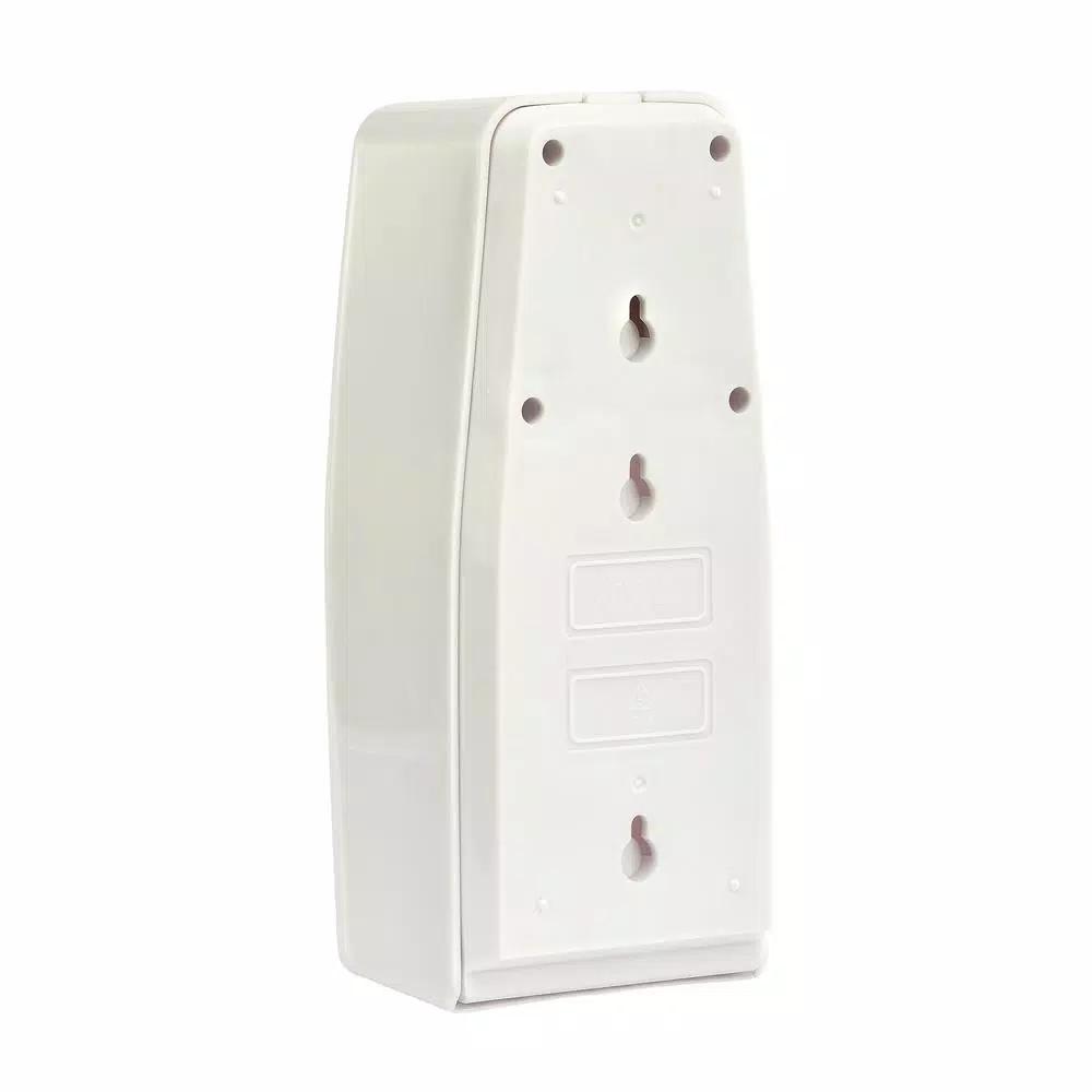 Alpine Industries Automatic Aerosol Air Freshener Dispenser, 8.5 oz. Capacity, White
