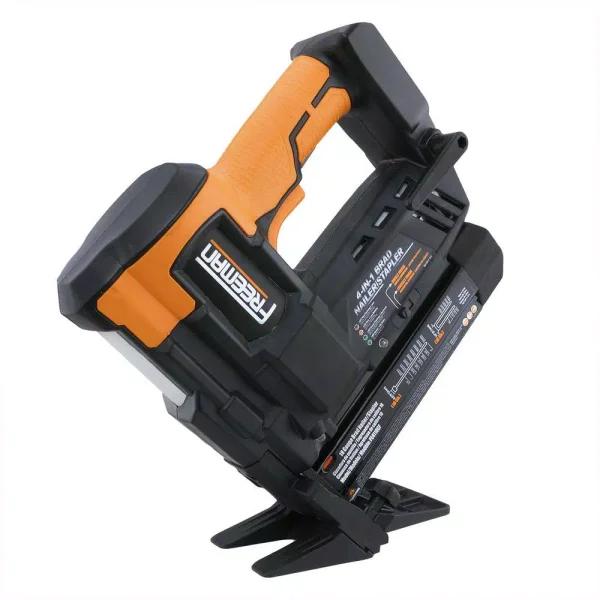 Freeman 20V Cordless 4-in-1 18-Gauge Flooring Nailer and Stapler Kit