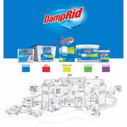 DampRid Low Profile Moisture Absorber Refill, 10.5 oz, Fresh Scent thumbnail 5