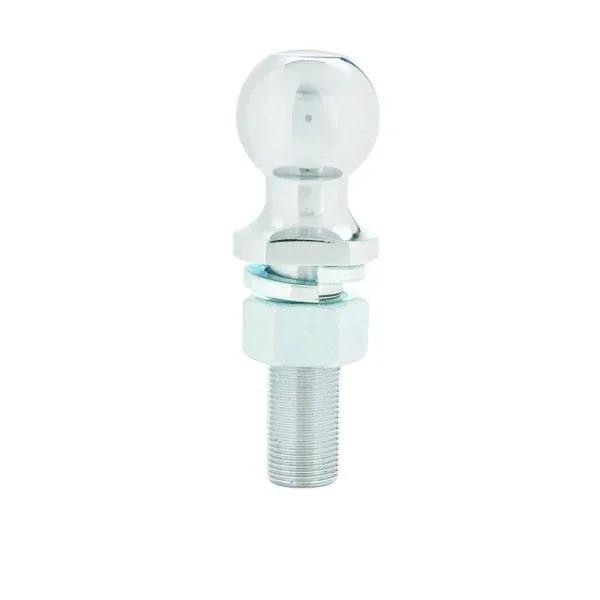 TowSmart 2,000 lb. Capacity Chrome Hitch Ball, 1-7/8 in. Diameter, 1 in. Shank Diameter