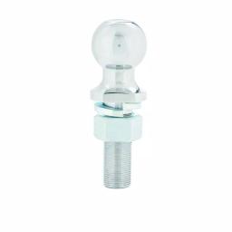 TowSmart 2,000 lb. Capacity Chrome Hitch Ball, 1-7/8 in. Diameter, 1 in. Shank Diameter thumbnail 1