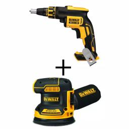 DEWALT 20V MAX XR Brushless Cordless Drywall Screw Gun and 5 in. Random Orbital Sander Combo Kit thumbnail 1
