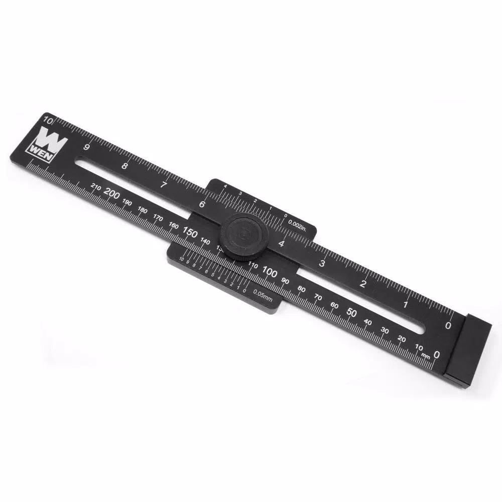 WEN 10 in. Aluminum Offset Marking Gauge with Vernier Scale