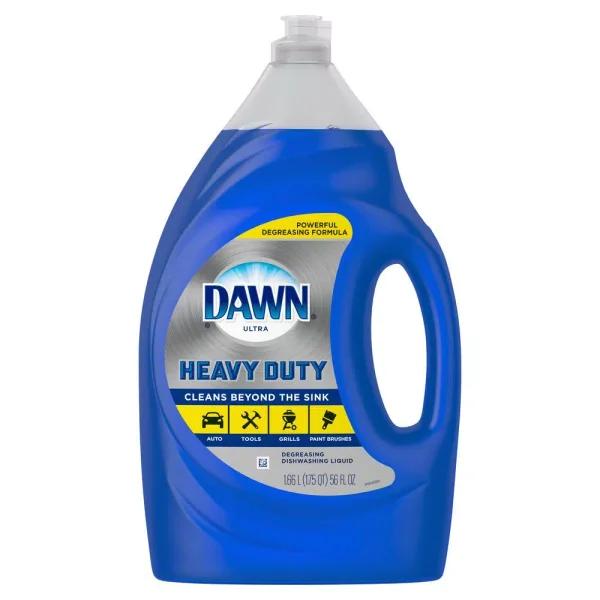 Dawn Platinum Heavy-Duty Degreasing Dishwashing Liquid, 56 oz. (6-Pack)