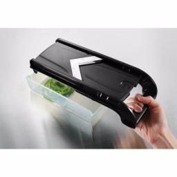 Simposh Easy V Mandoline Slicer with V-Shaped Stainless Steel Blade and Food Holder thumbnail 10