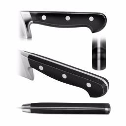 Cangshan V2 Series 5 in. Steak Knife Set with Acacia Wood Block, 9-Piece Set thumbnail 5
