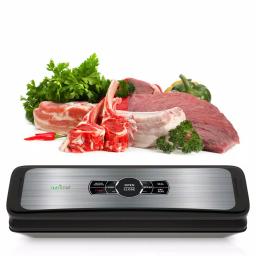 NutriChef Automatic Food Vacuum Sealer with Digital Scale, 1-Touch Operation, Dry and Moist Modes thumbnail 3