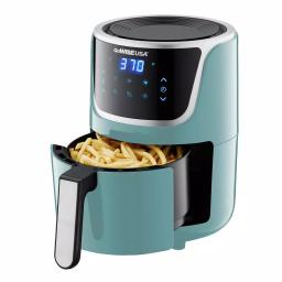 GoWISE USA 2 Qt. Mini Digital Air Fryer with Touchscreen, Mint/Silver thumbnail 3