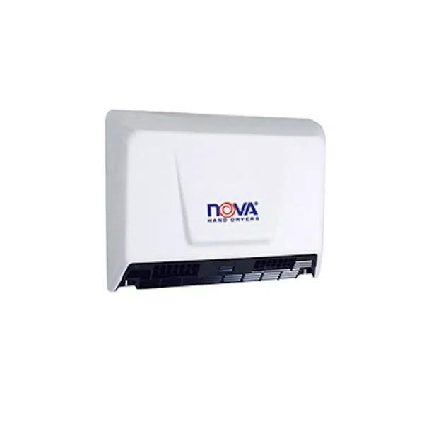 WORLD DRYER NOVA 2 Automatic Electric Hand Dryer, White Epoxy Finish, Universal Voltage