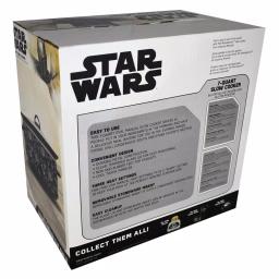 Uncanny Brands Star Wars The Mandalorian 7 Qt Navy Blue Slow Cooker with Wraparound Art thumbnail 5