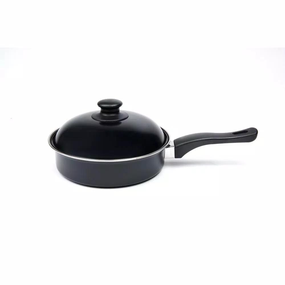 Fox Run Non-Stick Carbon Steel Egg Poacher and Fry Pan 3-Piece Set