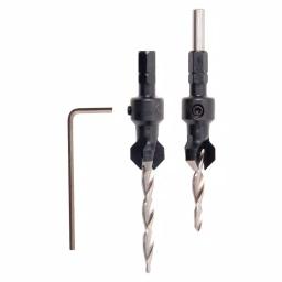 Wolfcraft 4-Piece High Speed Steel Wood Countersink and Screw Setter Set thumbnail 3
