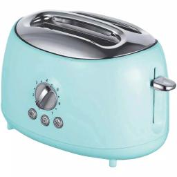 Brentwood Appliances TS-270BL Retro 2-Slice Blue Extra-Wide Slot Toaster thumbnail 1