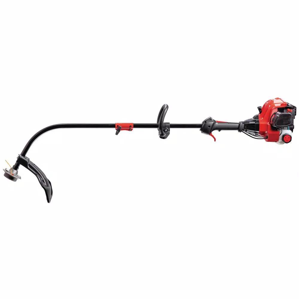 Troy-Bilt 25 cc Gas 2-Cycle Curved Shaft String Trimmer with Attachment Capability