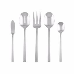 Cambridge Silversmiths Beacon Mirror 45-Piece Flatware Set, Service for 8, 18/0 Stainless Steel thumbnail 2