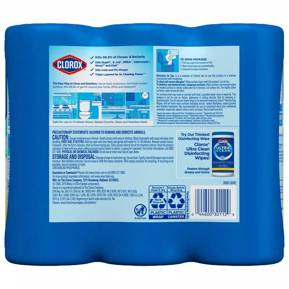 Clorox Formula 409 Stone & Steel, Clorox Disinfecting Wipes & Glad OdorShield Trash Bag Cleaning Bundle