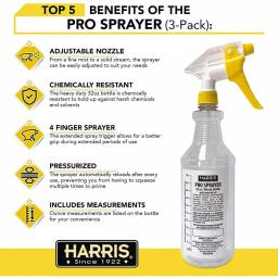 Harris Pro 32 oz. Professional Spray Bottles, 12-Pack thumbnail 3