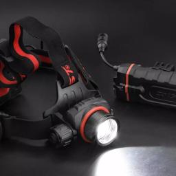 Coast HL8R 800 Lumen Rechargeable LED Headlamp with Twist Focus and Dual Power thumbnail 2