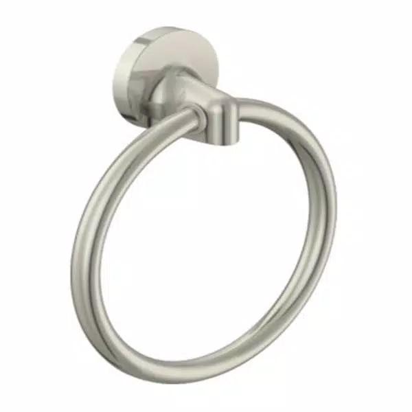 Design House Alta Bay 4-Piece Bathroom Hardware Accessory Kit, Brushed Nickel