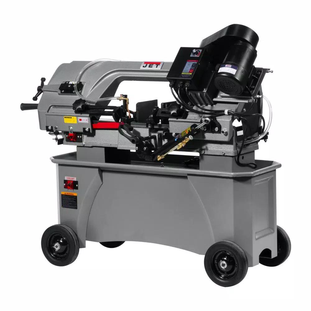 Jet HVBS-712DV 1 HP Variable Speed Horizontal/Vertical Metalworking Bandsaw, 115V