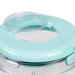 Nostalgia Aqua Margarita Maker 128 oz. Frozen Drink Machine, 500W Ice Crusher thumbnail 7