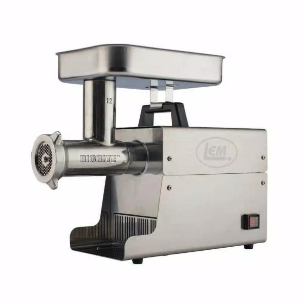 LEM Big Bite #12 Stainless Steel Electric Meat Grinder, 0.75 HP, 11 lbs/min