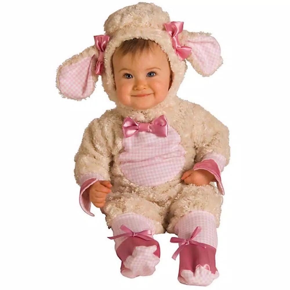 Rubie's Costumes Pink Lamb Newborn and Infant Costume - Jumpsuit and Hood Set