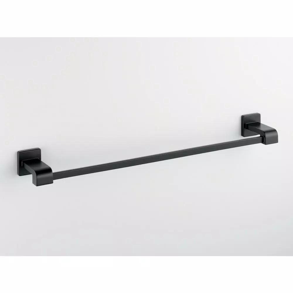 Delta Ara 24 in. Single Towel Bar, Matte Black