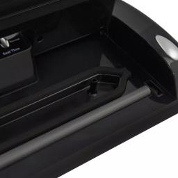 Nesco VS-02 Black Food Vacuum Sealer with Built-in Bag Cutter and Roll Storage thumbnail 4