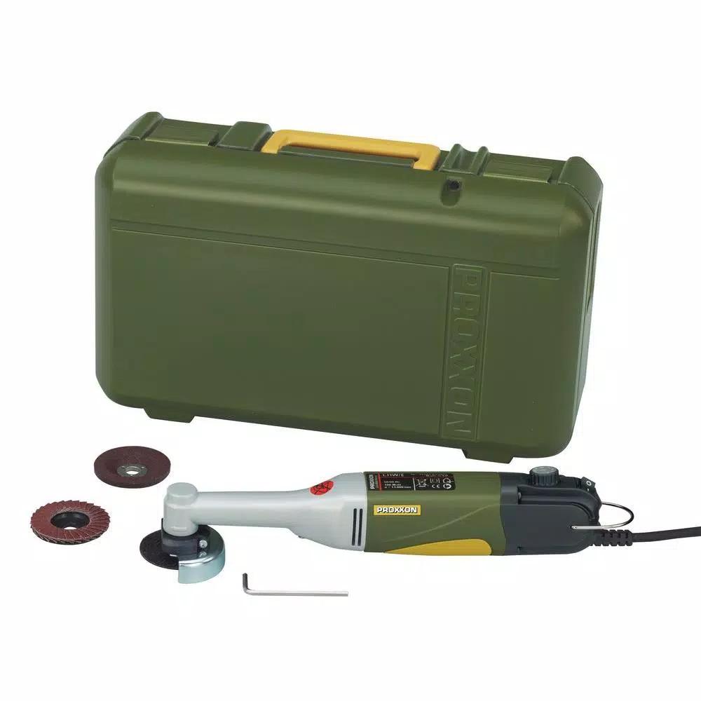 Proxxon LHW/E Long Neck Angle Grinder with Storage Case, Variable Speed