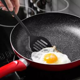 Chef Buddy 6-Piece Kitchen Cookware Utensil Set with Hanging Ring, Black thumbnail 4
